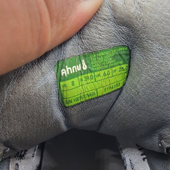 Ahnu Montara Womens 8 Brown Waterproof Hiking Boots Vibram Soles Hiking Camping - Picture 7 of 13